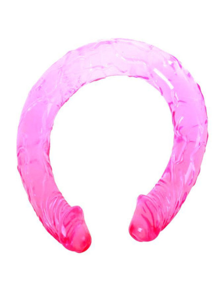 BAILE - PINK DOUBLE DONG 44.5 CM