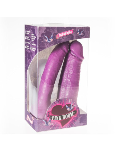 PINK ROOM - ARTHUS REALISTINIS DILDO VIOLETINIS 17CM-15.5CM