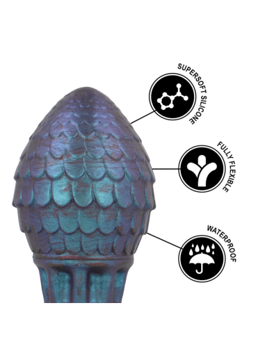 EPIC - VRAKOS DRAGON EGG analinis kamštis, S dydis