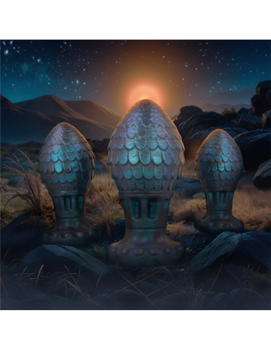 EPIC - VRAKOS DRAGON EGG analinis kamštis, L dydžio