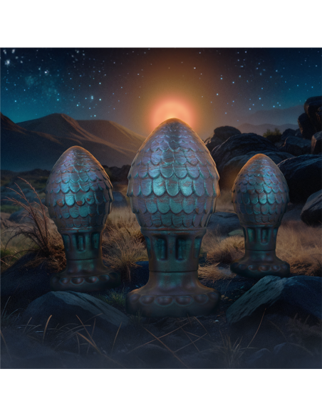 EPIC - VRAKOS DRAGON EGG analinis kamštis, L dydžio