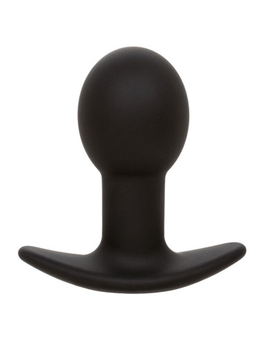 CALEXOTICS - ROCK BOTTOM ANAL PLUG 10 VIBRATIONS SILICONE BLACK