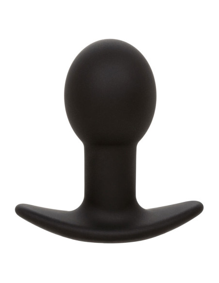 CALEXOTICS - ROCK BOTTOM ANAL PLUG 10 VIBRATIONS SILICONE BLACK