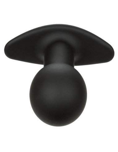 CALEXOTICS - ROCK BOTTOM ANAL PLUG 10 VIBRATIONS SILICONE BLACK