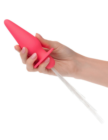 CALEXOTICS - SOUTHERN LIGHTS LIGHT UP ANAL PLUG 10 VIBRATIONS SILICONE PINK
