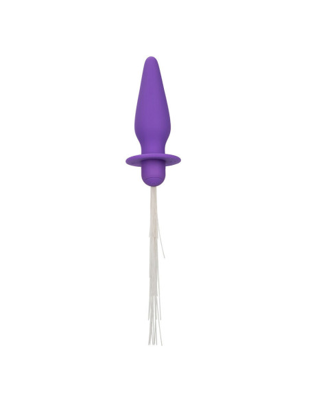 CALEXOTICS - SOUTHERN LIGHTS LIGHT UP ANAL PLUG 10 VIBRATIONS SILICONE PURPLE
