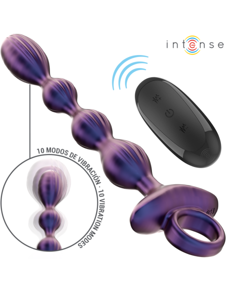 INTENSE - JACKIE VIBRATING ANAL PLUG MODEL 1 REMOTE CONTROL