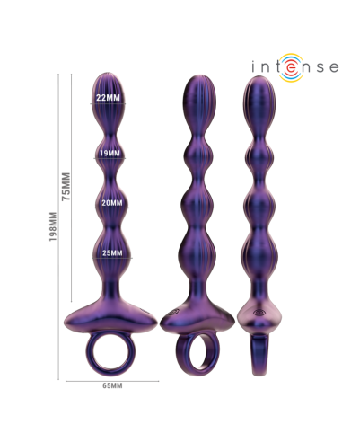 INTENSE - JACKIE VIBRATING ANAL PLUG MODEL 1 REMOTE CONTROL