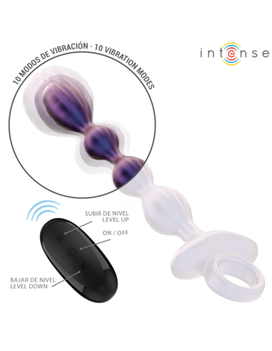 INTENSE - JACKIE VIBRATING ANAL PLUG MODEL 1 REMOTE CONTROL