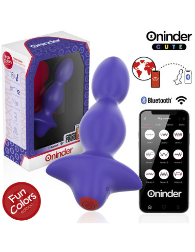 ONINDER CUTE - LOVE BUTT VIBRATING ANAL PLUG DILATOR - FREE WORLDWIDE APP