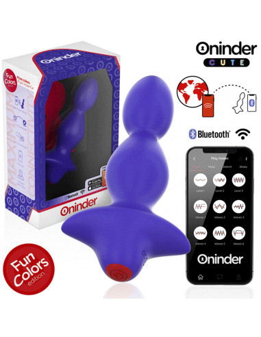 ONINDER CUTE - LOVE BUTT VIBRATING ANAL PLUG DILATOR - FREE WORLDWIDE APP