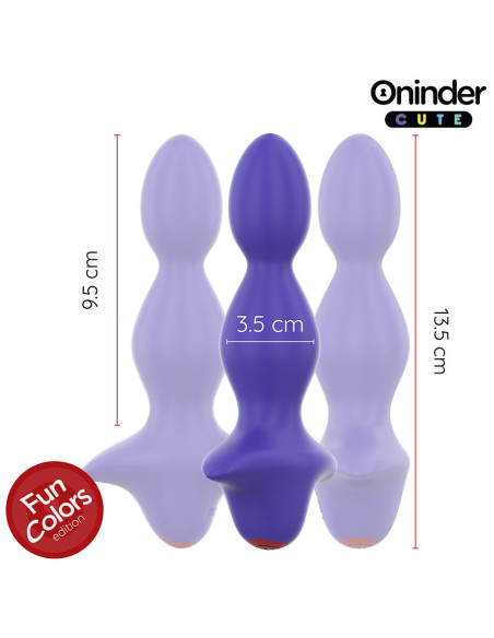ONINDER CUTE - LOVE BUTT VIBRATING ANAL PLUG DILATOR - FREE WORLDWIDE APP