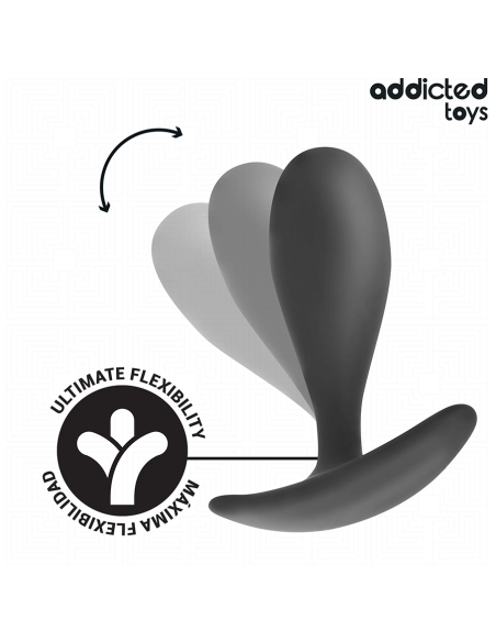 ADDICTED TOYS - SET OF 3 ANAL PLUG SILICONE MODEL 2