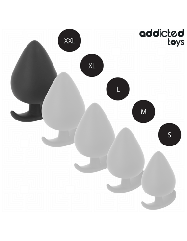 ADDICTED TOYS - SILIKONINIS ANALINIS KAIŠTIS, XXL DYDIS, 11 CM