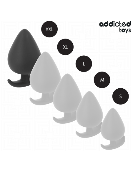 ADDICTED TOYS - ANAL PLUG SILICONE SIZE XXL 11 CM