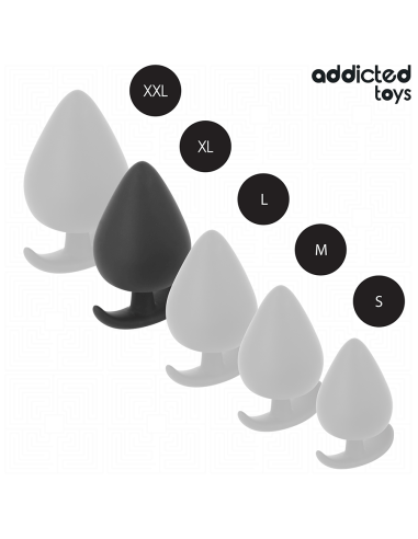 ADDICTED TOYS - ANAL PLUG SILICONE SIZE XL 9.5 CM