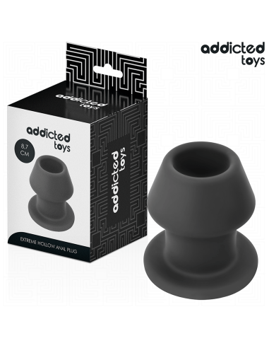 ADDICTED TOYS - YPATINGAI TUŠČIABUČIAS SILIKONINIS ANALINIS KAIŠTIS, M DYDIS, 8,7 CM
