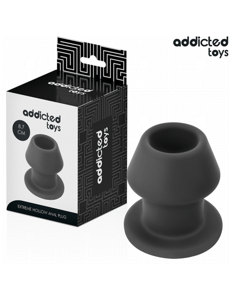 ADDICTED TOYS - YPATINGAI TUŠČIABUČIAS SILIKONINIS ANALINIS KAIŠTIS, M DYDIS, 8,7 CM