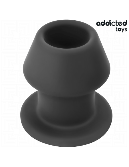 ADDICTED TOYS - EXTREME HOLLOW ANAL PLUG SILICONE SIZE S 7.5 CM