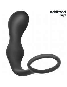 ADDICTED TOYS - ANAL PLUG WITH RING SILICONE MODEL 3