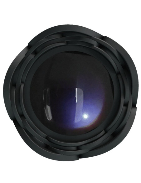 PRETTY LOVE - OSBORN ANAL PLUG WITH LED LIGHT BLACK 9.8 CM