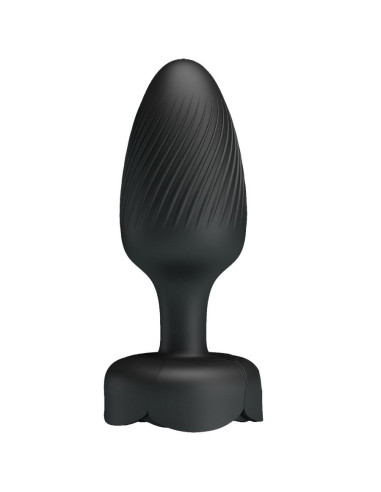 PRETTY LOVE - OSBORN ANAL PLUG WITH LED LIGHT BLACK 9.8 CM