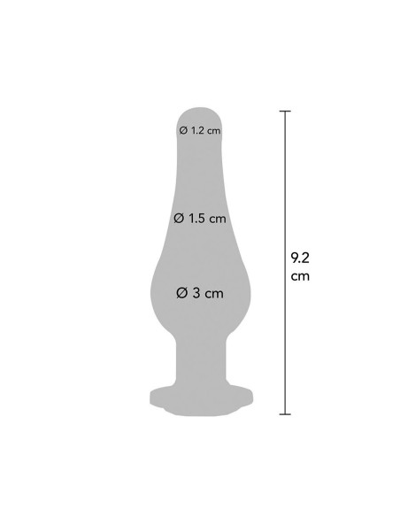 TOYJOY - ANALINIAI ŽAIDIMAI DIAMOND BUM BIJOU MAŽAS ANALINIS KAIŠTIS