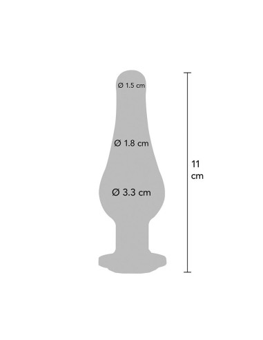 TOYJOY - ANALINIS ŽAIDIMAS DIAMOND BUM BIJOU VIDUTINIS ANALINIS KAIŠTIS