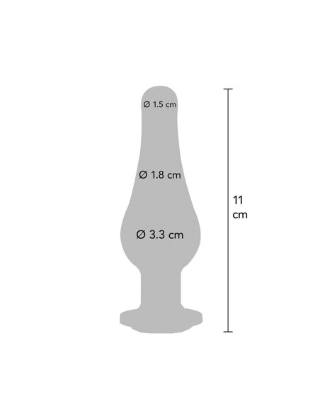 TOYJOY - ANALINIS ŽAIDIMAS DIAMOND BUM BIJOU VIDUTINIS ANALINIS KAIŠTIS