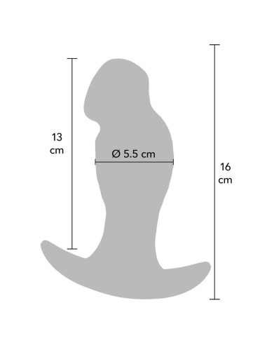 HIDDEN DESIRE - INFERNO REALISTIC BUTTPLUG 16 CM