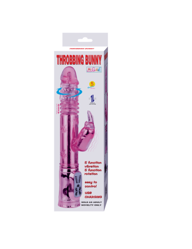 BAILE - THROBBING BUNNY PINK RAMPANT ROTATOR