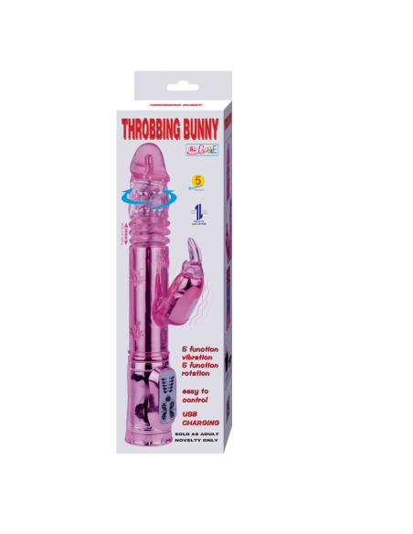 BAILE - THROBBING BUNNY PINK RAMPANT ROTATOR