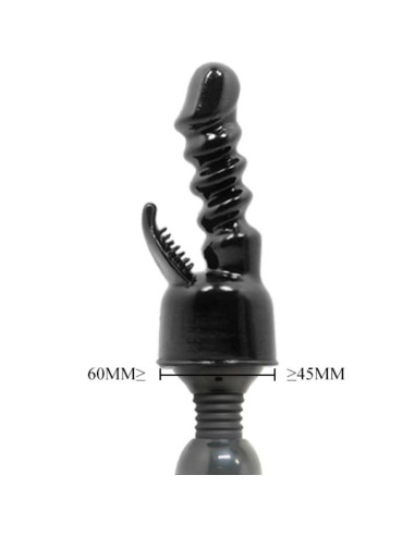 BAILE - POWER HEAD INTERCHANGEABLE HEAD FOR INTERNAL AND CLITORIS STIMULATION