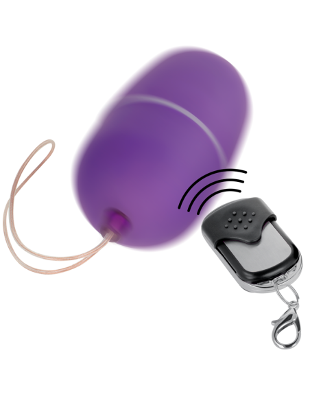 ONLINE - REMOTE CONTROL VIBRATING EGG M PURPLE