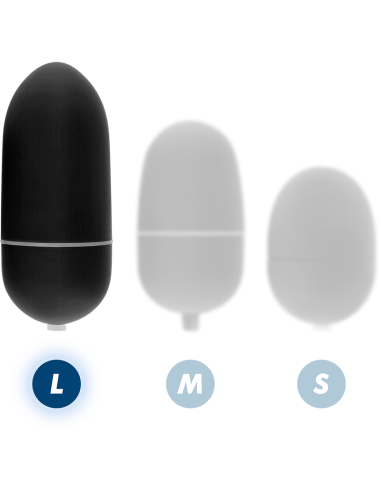 ONLINE - REMOTE CONTROL VIBRATING EGG L BLACK