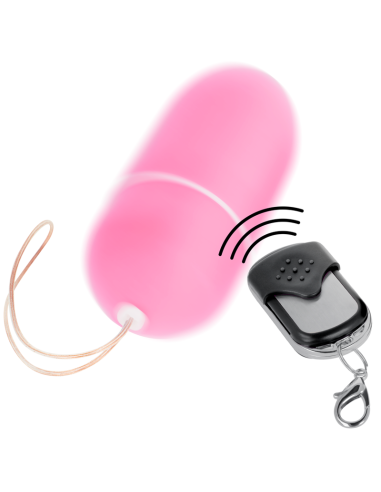 ONLINE - REMOTE CONTROL VIBRATING EGG L PINK