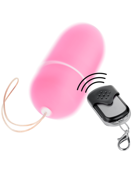 ONLINE - REMOTE CONTROL VIBRATING EGG L PINK
