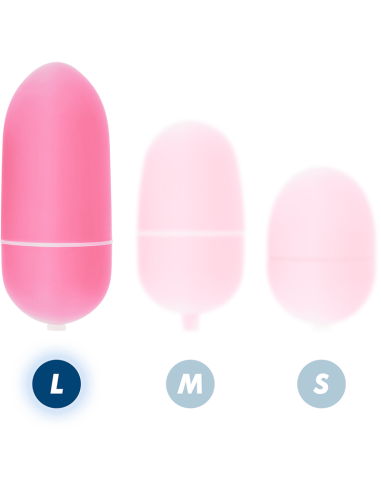 ONLINE - REMOTE CONTROL VIBRATING EGG L PINK