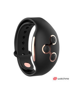 WATCHME - WIRELESS TECHNOLOGY WATCH JET BLACK AND COPPER