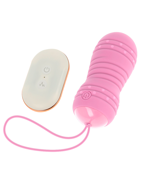 OHMAMA - REMOTE CONTROL EGG 7 MODES ROTATION PINK