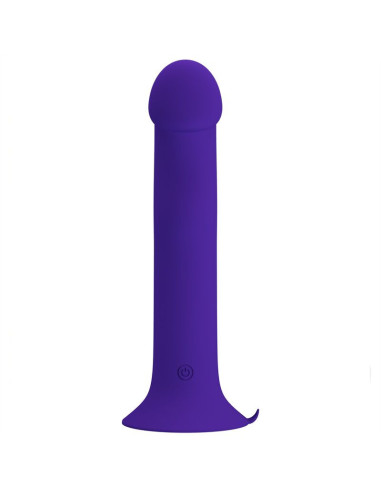 PRETTY LOVE - MURRAY YOUTH VIBRATING DILDO and RECHARGEABLE VIOLET