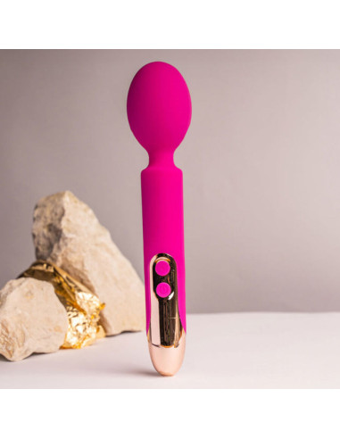 ROCKS- OFF - ORIEL FLEXIBLE WAND VIBRATOR FUCHSIA
