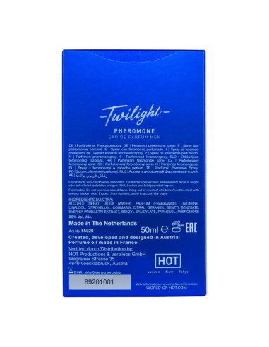 HOT - TWILIGHT PHEROMONE PARFUM MEN 50 ML