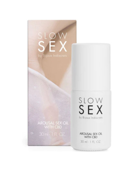 BIJOUX - LĖTO SEKSO SEKSUALINIS MASAŽINIS ALIEJUS SU CBD 30 ML