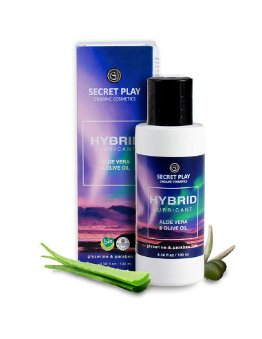 SECRETPLAY - ORGANINIS HIBRIDINIS LUBRIKANTAS 100 ML
