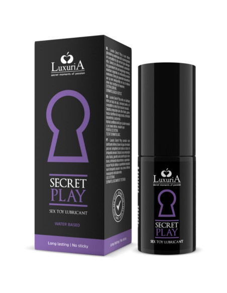 INTIMATELINE LUXURIA - SLAPTAS ŽAISLŲ SEKSO ŽAISLŲ LUBRIKAS 30 ML