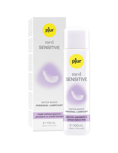 PJUR - MED SENSITIVE GLIDE vandens pagrindo lubrikantas 100 ml