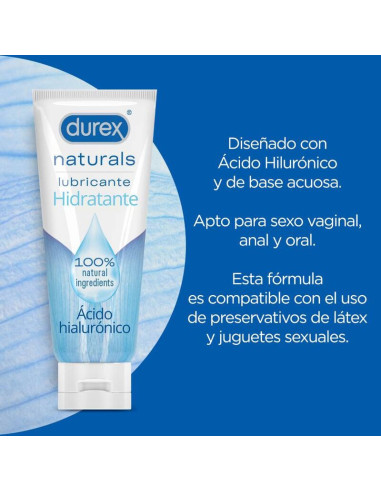 DUREX - NATURALS MOISTURIZING LUBE 100 ML