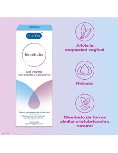 DUREX SENSILUBE DRĖKINAMASIS GELINIS LUBRIKAS 40 ML 2