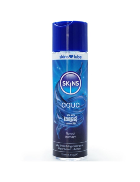 SKINS - AQUA VANDENS PAGRINDU PAGAMINTAS TEPAKAS 130 ML